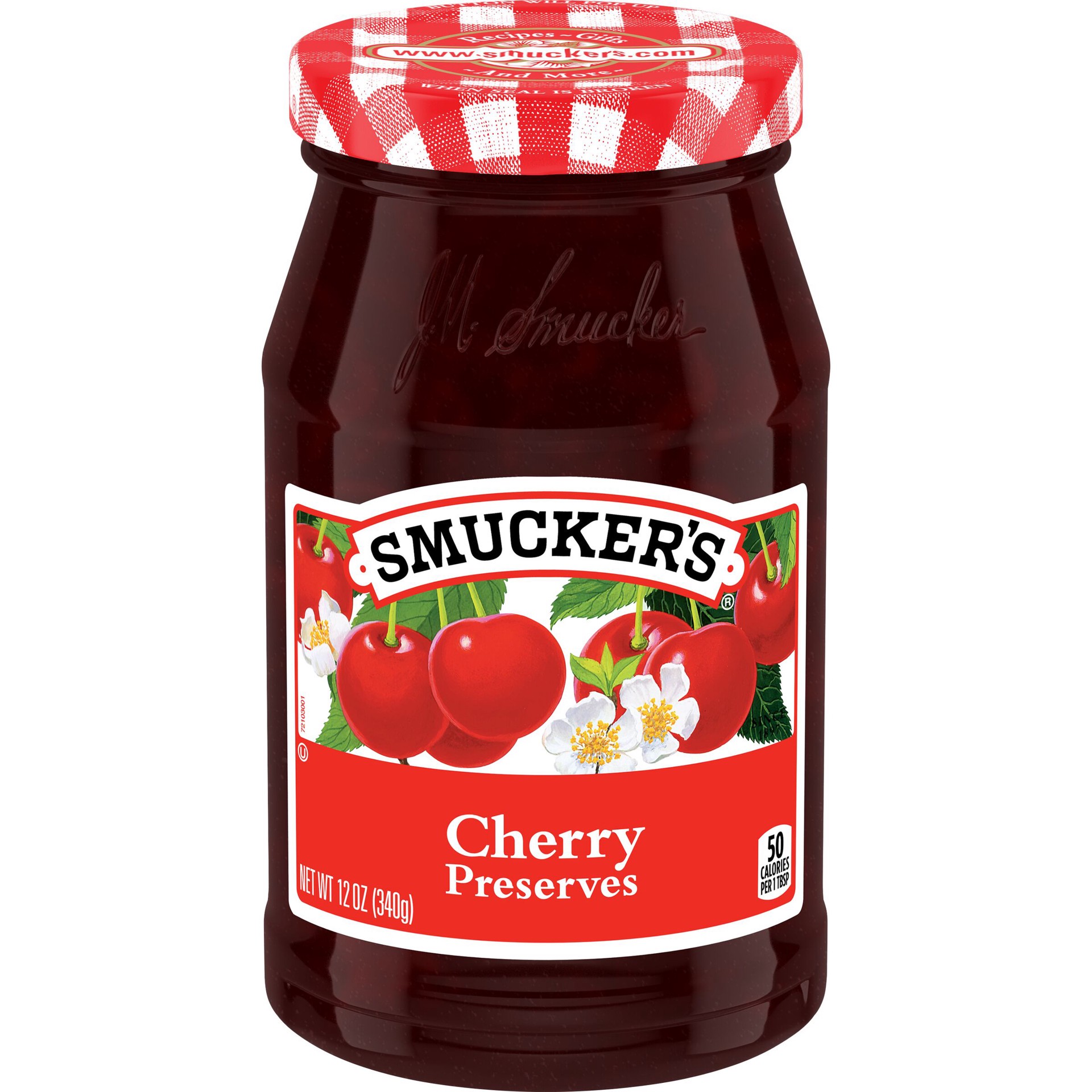 slide 1 of 4, Smucker's Smuckers Preserves Cherry, 12 oz
