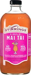 Stirrings Mai Tai Cocktail Mix, 750 ml