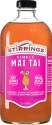 Stirrings Mai Tai Cocktail Mix, 750 ml