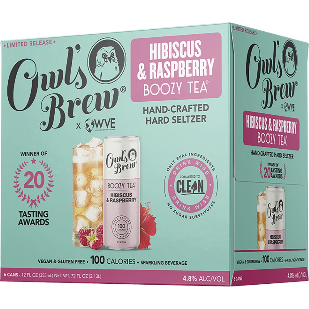 slide 1 of 1, Owls Brew Spiked Spaar, 6 ct