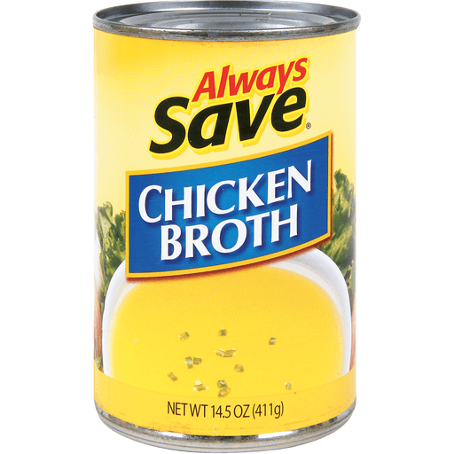 slide 1 of 1, Always Save Chicken Broth, 14.5 oz