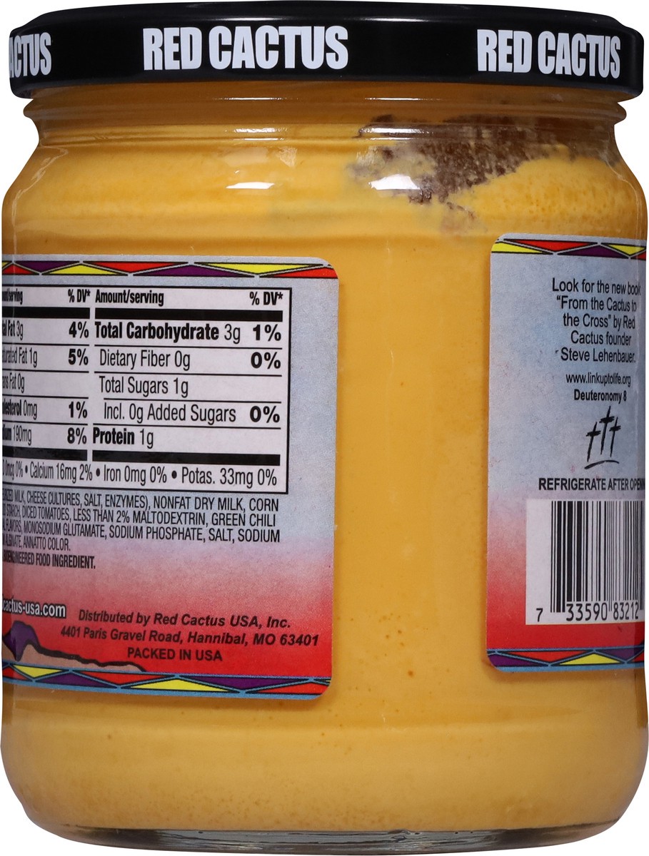 slide 7 of 13, Red Cactus America's Sweet -n- Zesty Salsa Con Queso 15 oz, 15 oz