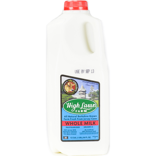 slide 2 of 2, High Lawn Farms Milk - Whole, 64 fl oz