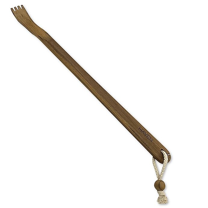 slide 1 of 1, Haven Teak Back Scratcher, 1 ct