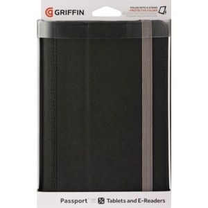 slide 1 of 1, Griffin Bros. Passport Small/Medium Folio, Black, 1 ct