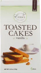 Edda's Eddas Toasted Cakes Vanilla