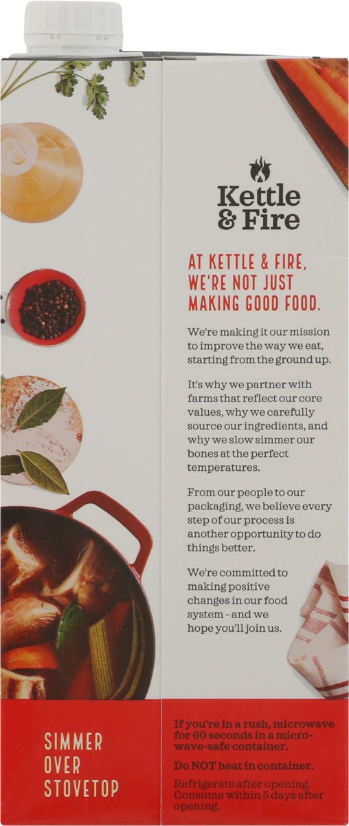 slide 4 of 9, Kettle & Fire Classic Beef Bone Broth 32 oz, 32 oz