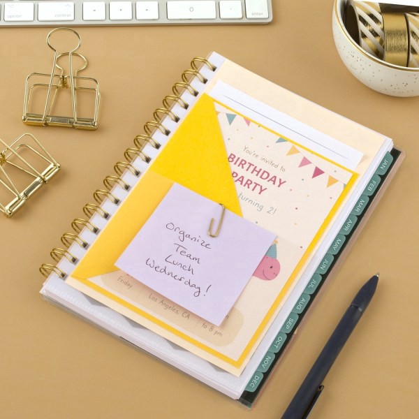 slide 10 of 10, Cambridge® Emerald Isle 2026 Weekly Monthly Planner, Small, 5 1/2"" x 8 1/2"", 1 ct