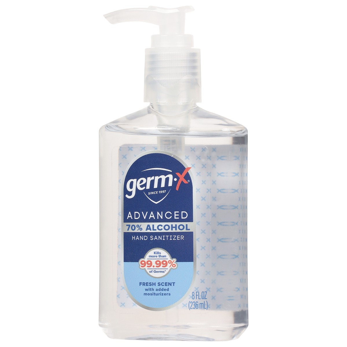 slide 11 of 13, Germ-X Advanced Moisturizing Fresh Scent Hand Sanitizer 8 fl oz, 8 fl oz