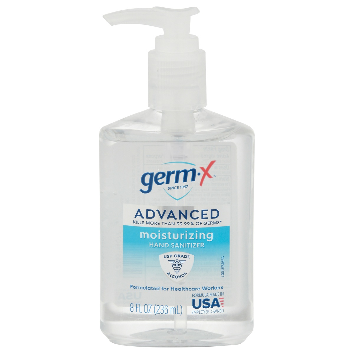 GermX Advanced Moisturizing Hand Sanitizer 8 fl oz 8 fl oz Shipt