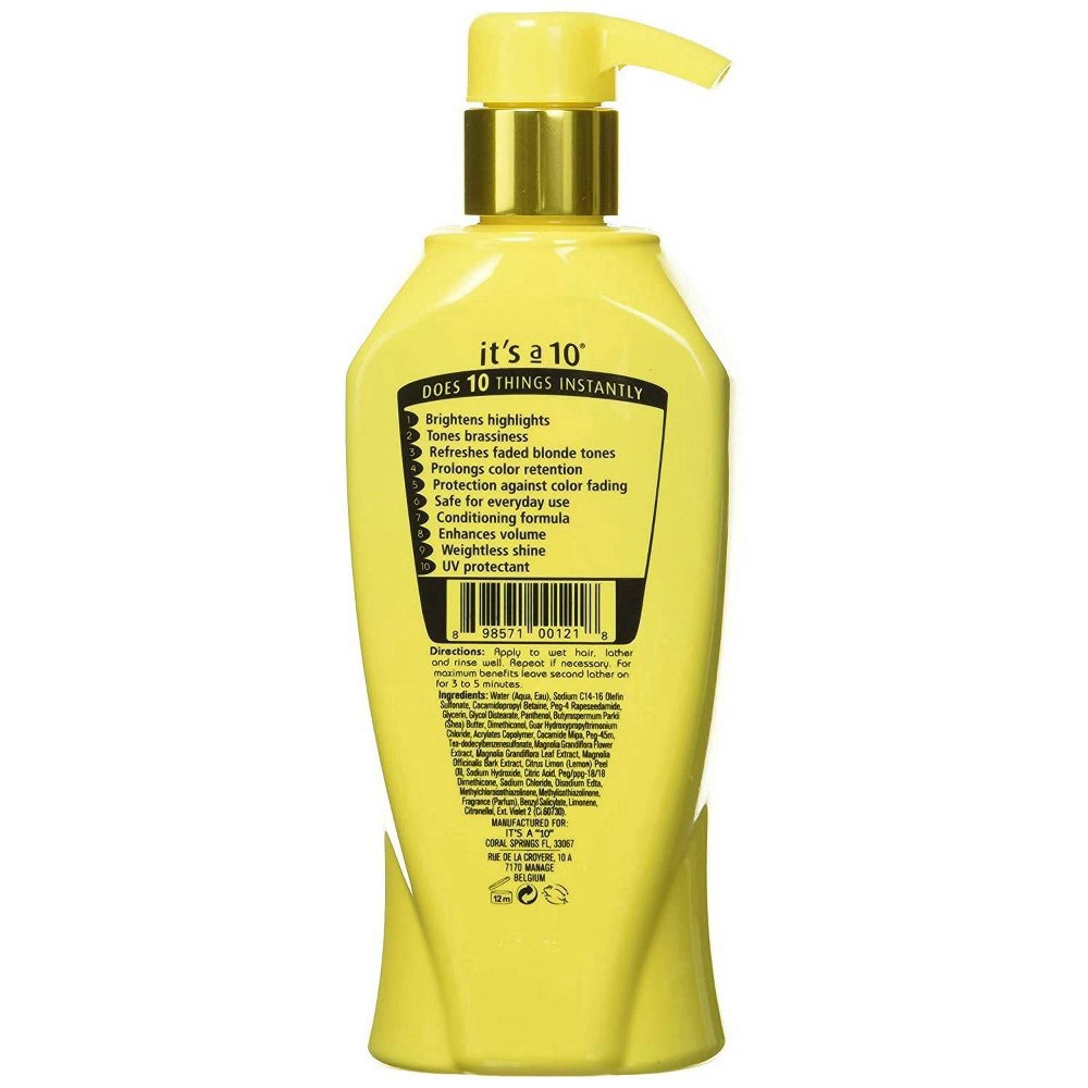 slide 2 of 5, It's a 10 Blond Miracle Shield Hair Treatment - 10 fl oz, 10 fl oz