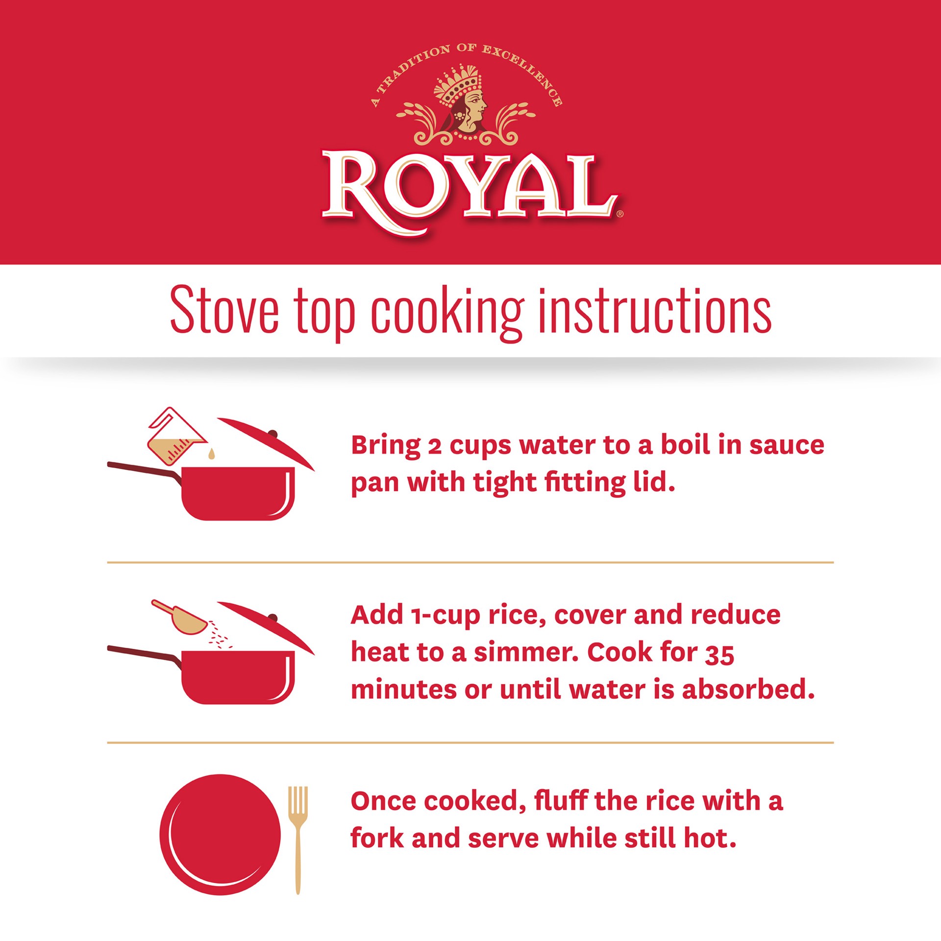 slide 8 of 8, Royal - Authentic Basmati Brown Rice Whole Grain, Naturally Gluten Free and Vegan - 10 Pounds - 10 lb, 10 lb