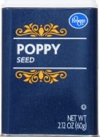 slide 1 of 1, Kroger Poppy Seed, 2.1235 oz
