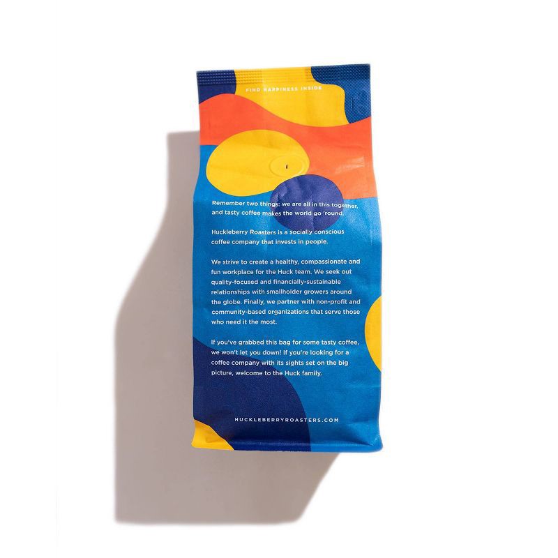 slide 5 of 7, Huckleberry Roasters Blue Orchid Espresso Roast Coffee- 12 oz, 12 oz