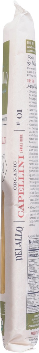 slide 12 of 13, Delallo Pasta Capellini, 16 oz