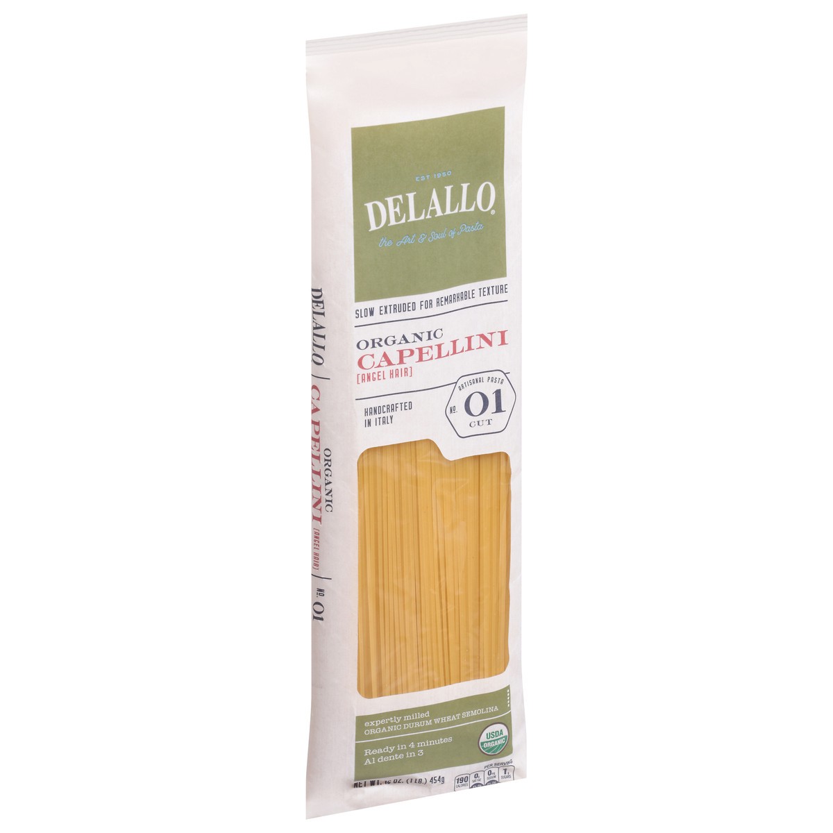 slide 2 of 13, Delallo Pasta Capellini, 16 oz