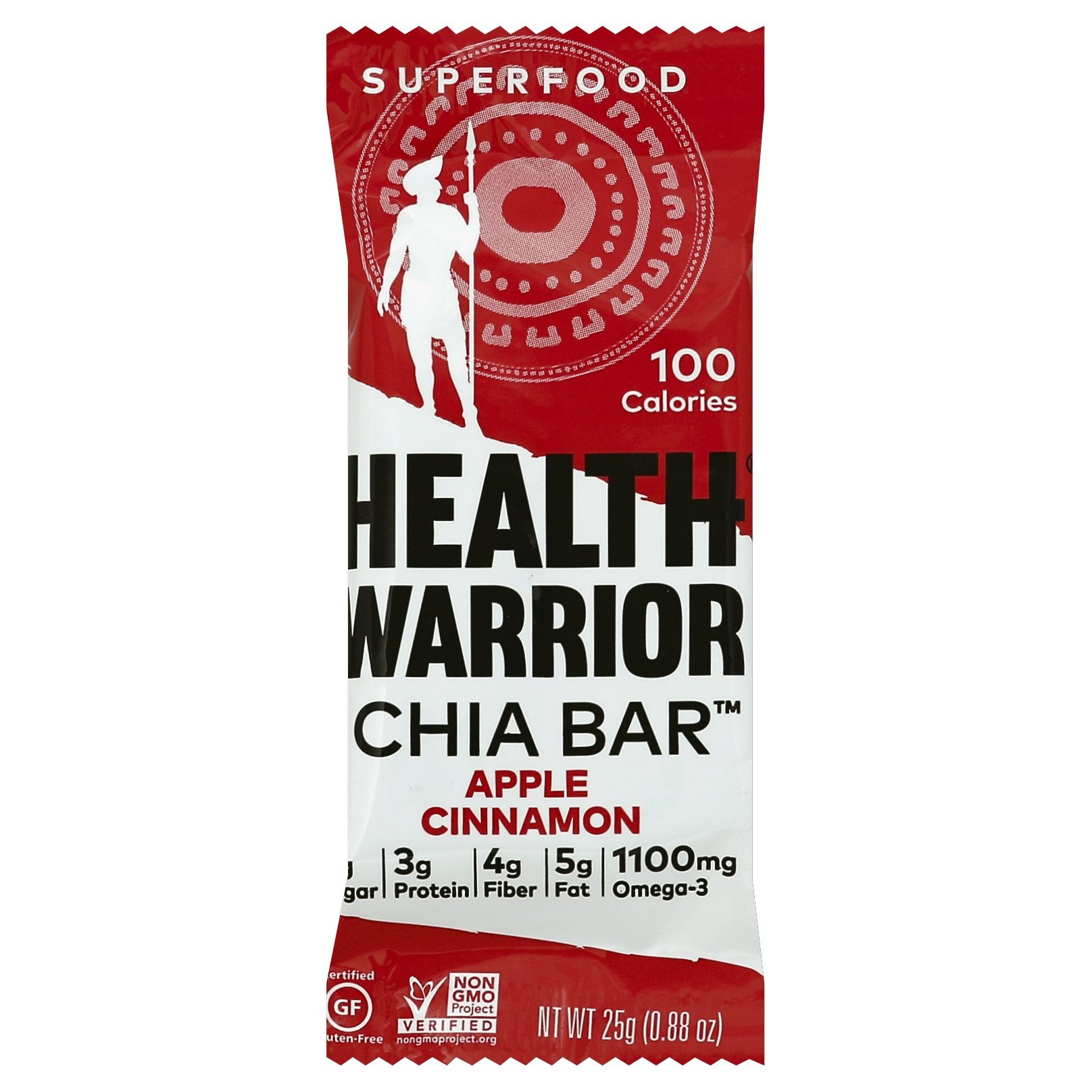 slide 1 of 5, Health Warrior Apple Cinnamon Bar , 0.88 oz