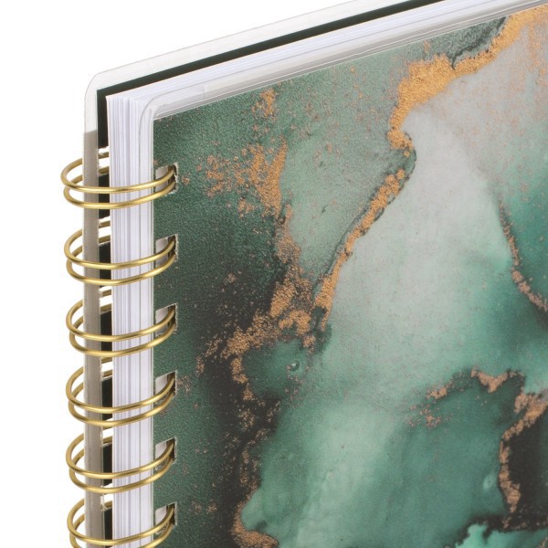 slide 6 of 10, Cambridge® Emerald Isle 2026 Weekly Monthly Planner, Large, 8 1/2"" x 11"", 1 ct