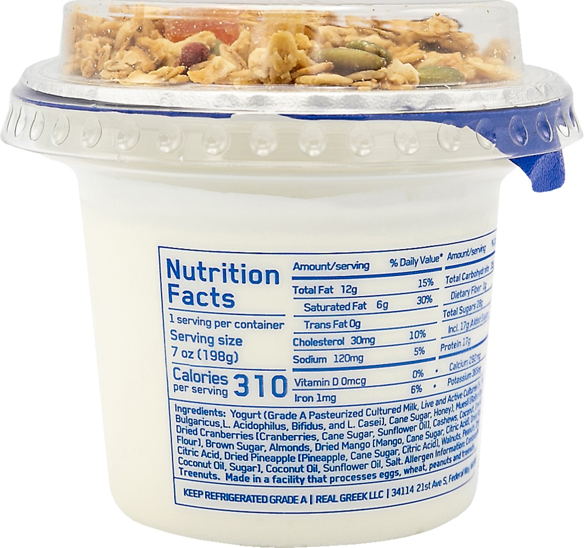 Ellenos Muesli Greek Yogurt 7 oz Shipt
