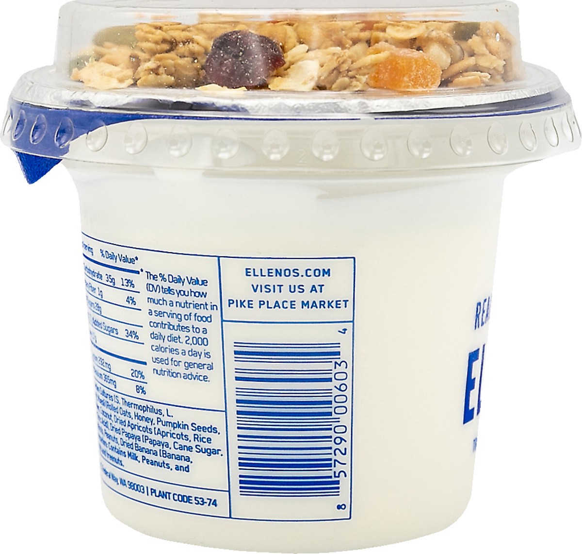 slide 5 of 7, Ellenos Greek Muesli Yogurt 7 oz,