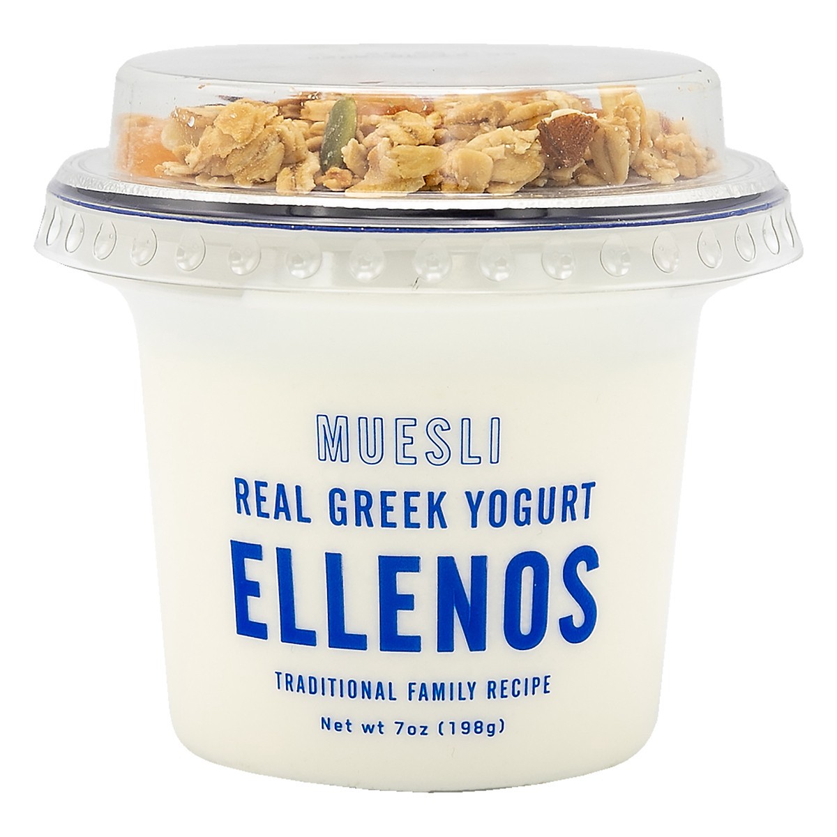 slide 4 of 7, Ellenos Greek Muesli Yogurt 7 oz,