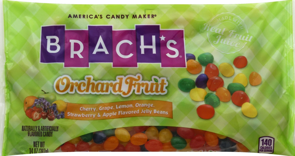 slide 5 of 5, Brach's Orchard Fruit Jelly Beans, 14 oz