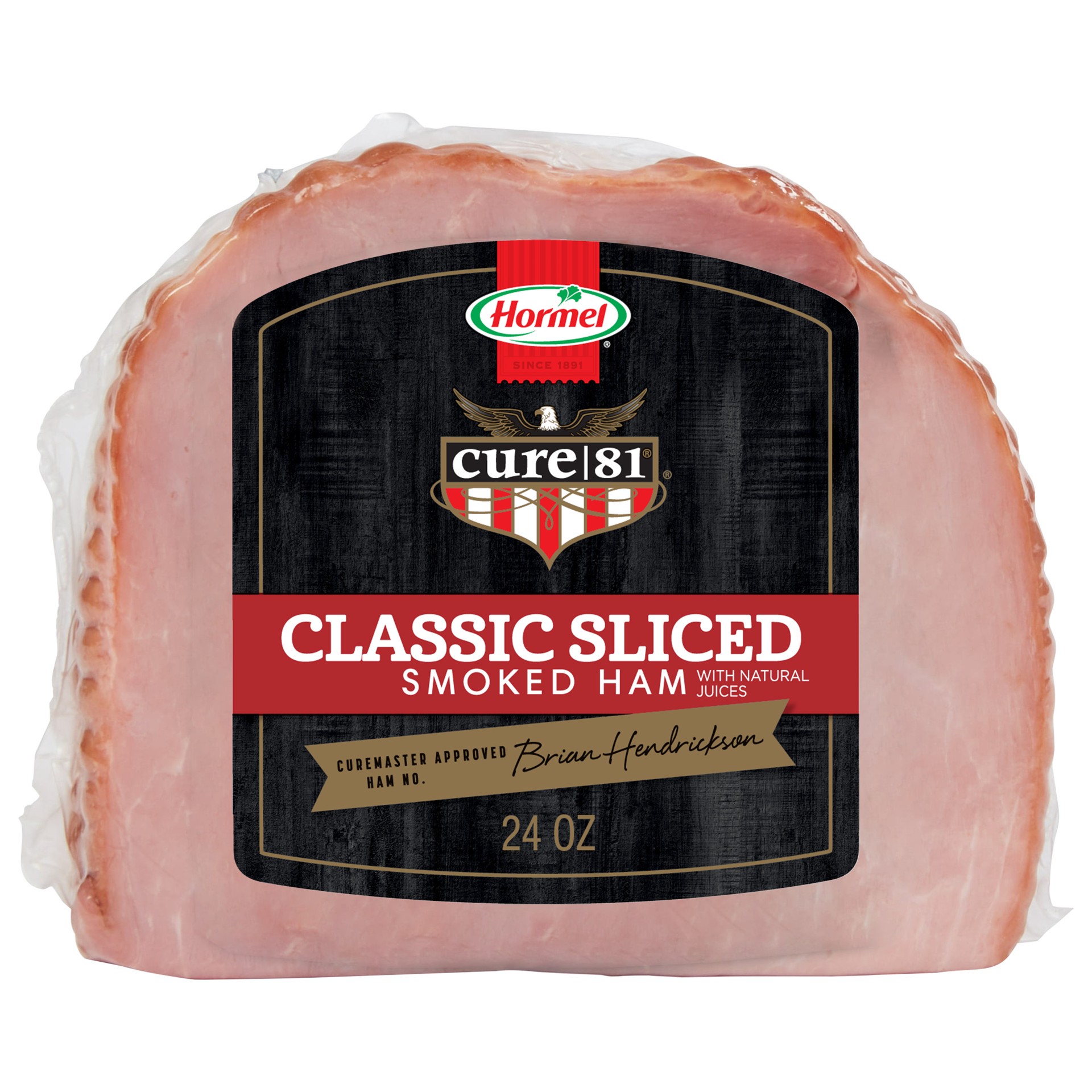 slide 1 of 1, Cure 81 Ham Smoked Classic Sliced - 24 oz, 1.5 lb