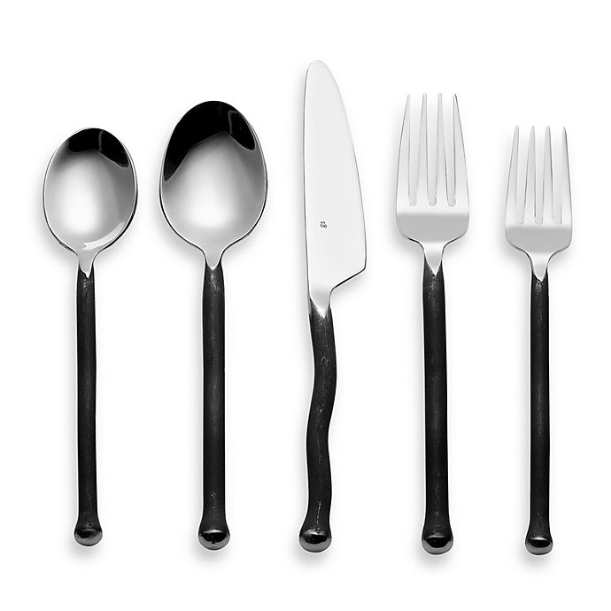 slide 1 of 1, Gourmet Settings Montana Flatware Set, 20 ct