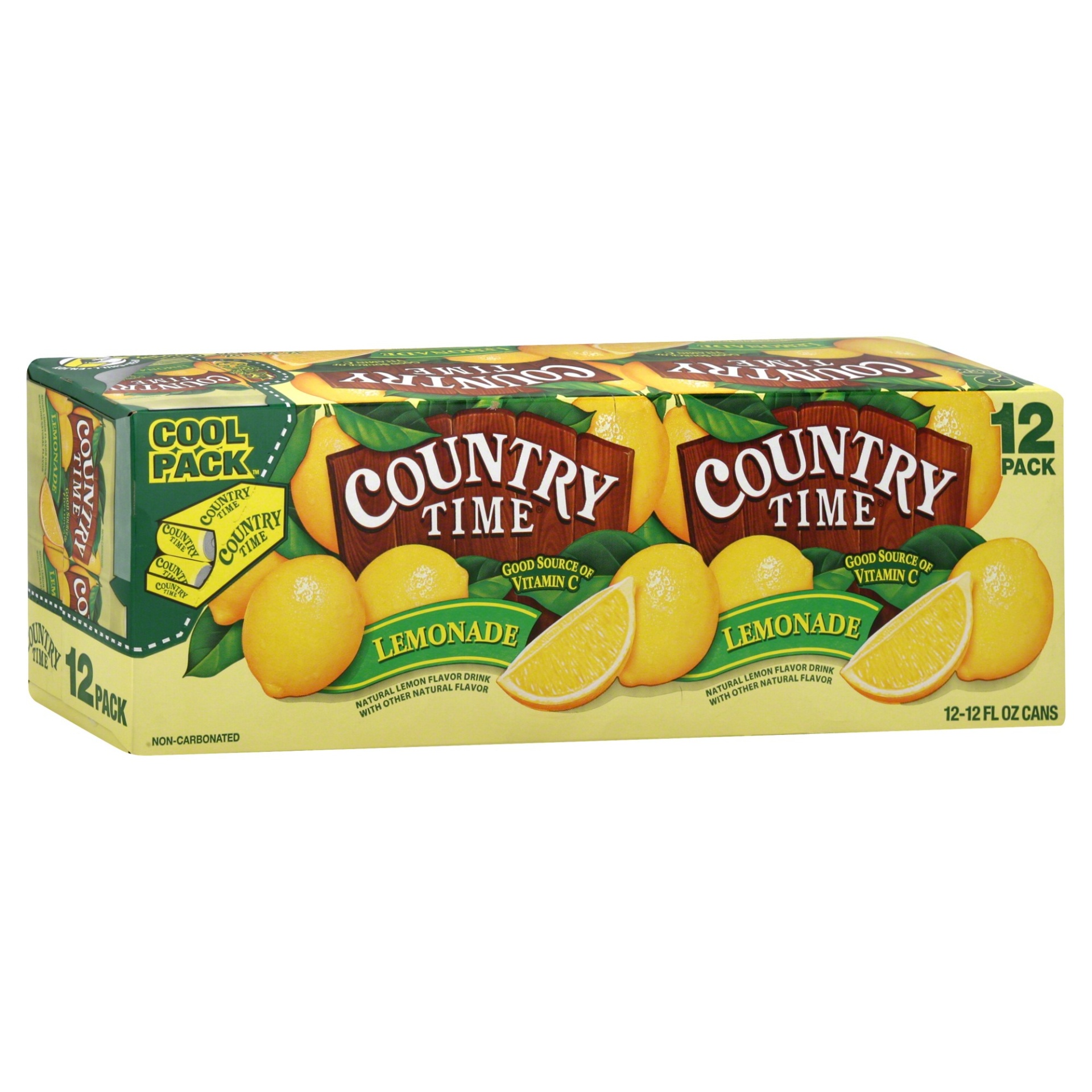 slide 1 of 1, Country Time Ct Lemonade 12Z Cn, 144 oz