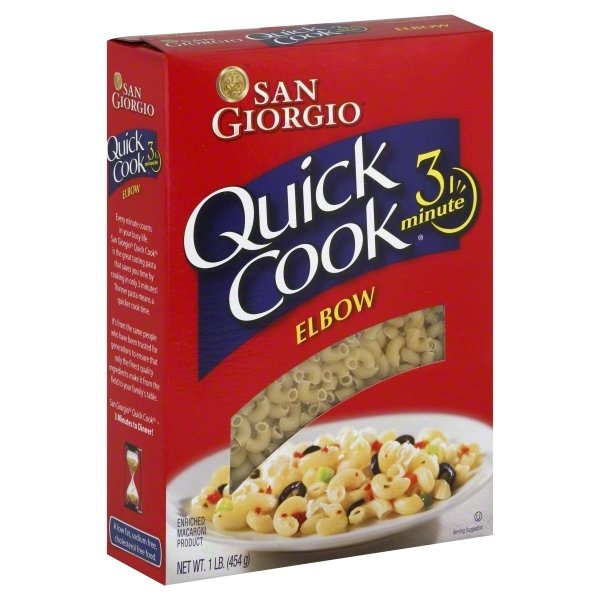 slide 1 of 1, San Giorgio Quick Cook Elbow, 16 oz