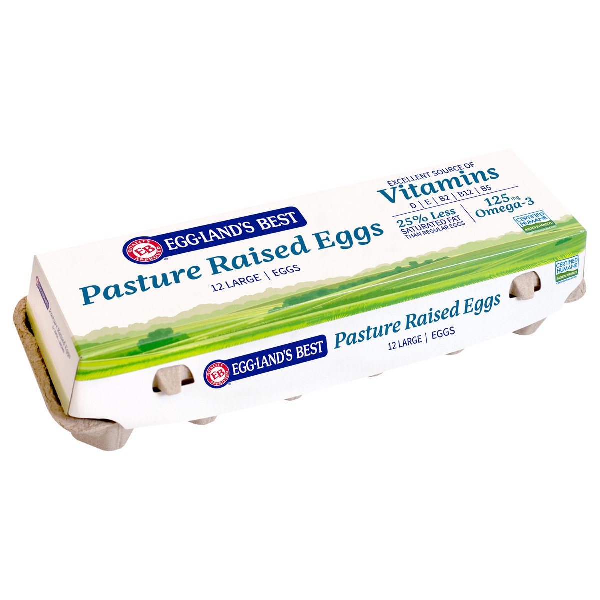 slide 5 of 11, Eggland's Best Pasture Raised Large Brown Eggs, 12 count, 12 ct