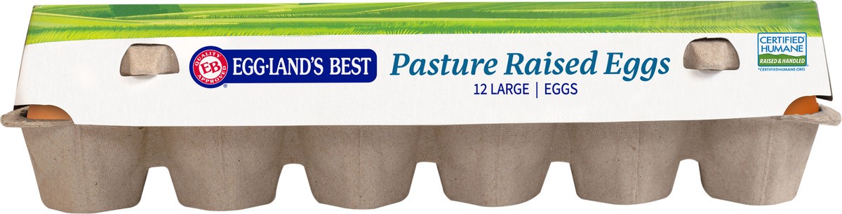 slide 2 of 11, Eggland's Best Pasture Raised Large Brown Eggs, 12 count, 12 ct