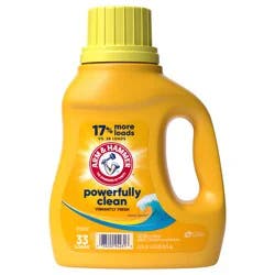ARM & HAMMER Clean Burst, 33 Loads Liquid Laundry Detergent, 33 fl oz