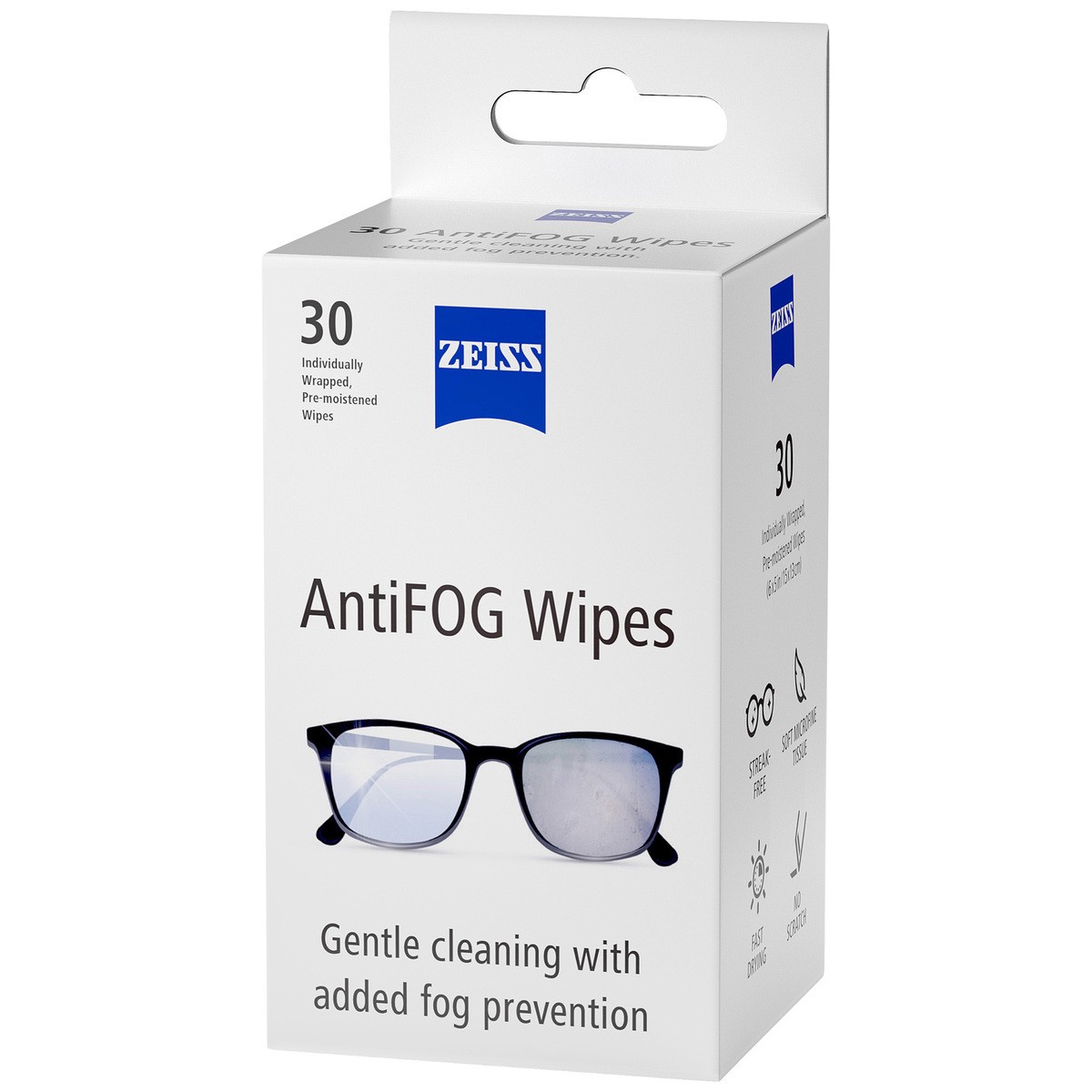 slide 3 of 4, Zeiss Anti Fog Wipes - 30ct, 30 ct