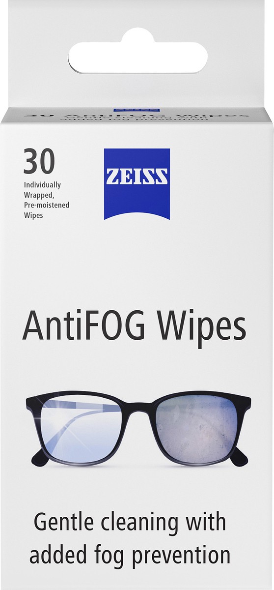 slide 4 of 4, Zeiss Anti Fog Wipes - 30ct, 30 ct