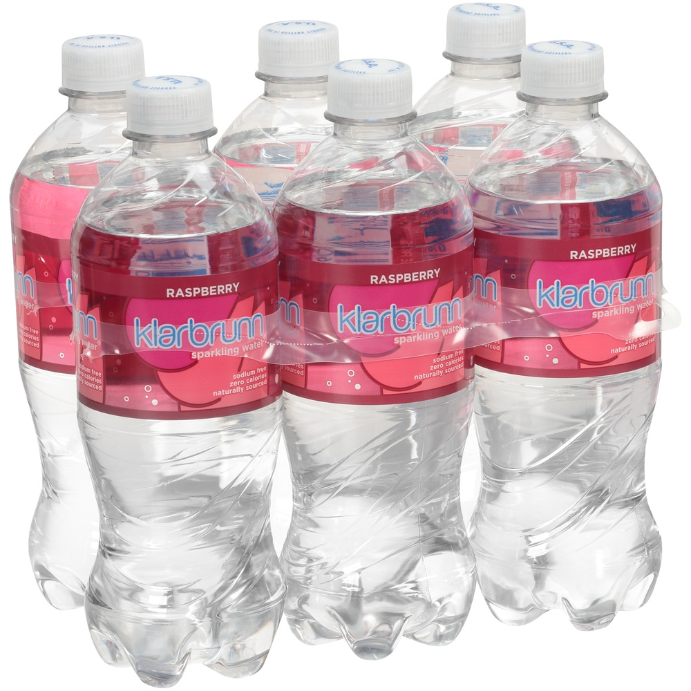 Klarbrunn Raspberry Sparkling Water 6-20 Fl. Oz. Bottles 1 Ct 