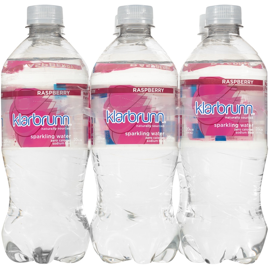 Klarbrunn Raspberry Sparkling Water 620 Fl. Oz. Bottles 1 ct Shipt