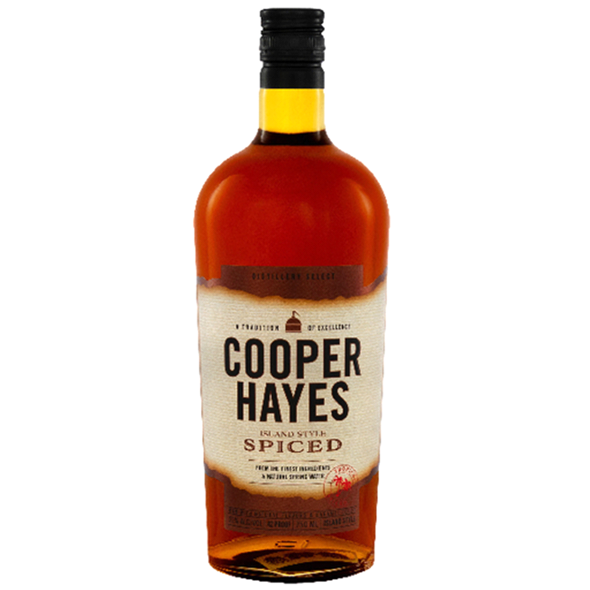 slide 1 of 1, Cooper Hayes Spiced Rum, 750 ml