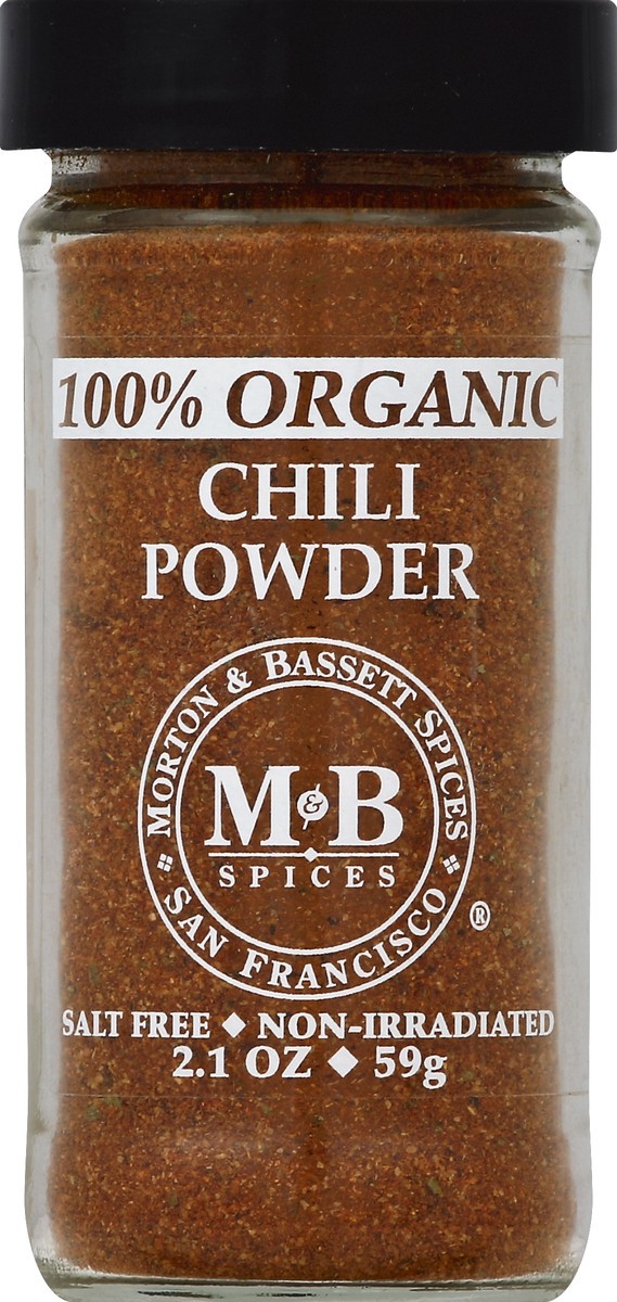 slide 2 of 2, Morton & Bassett Chili Powder 2.1 oz, 2.1 oz