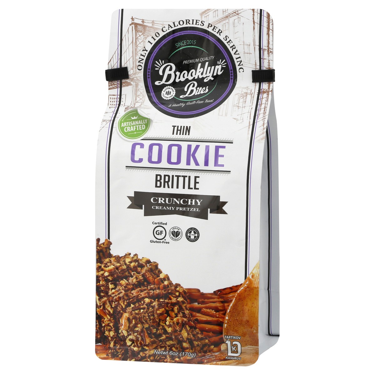 slide 2 of 13, Brooklyn Bites Cookie Brittle 6 oz, 6 oz