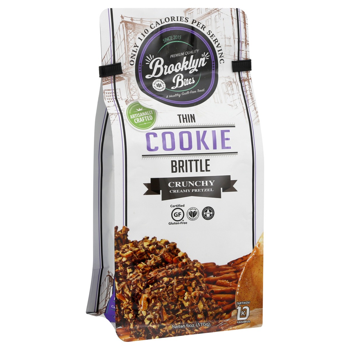 slide 6 of 13, Brooklyn Bites Cookie Brittle 6 oz, 6 oz