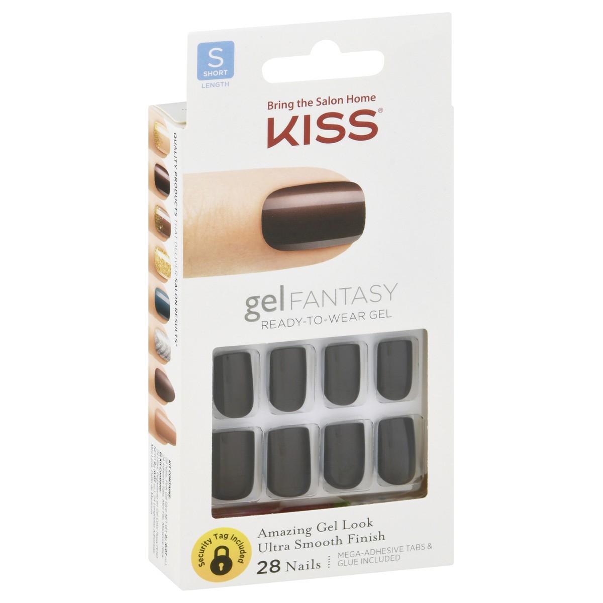 slide 2 of 11, Kiss Short Length Fantasy Collection Gel Nail Kit 1 ea, 1 ct