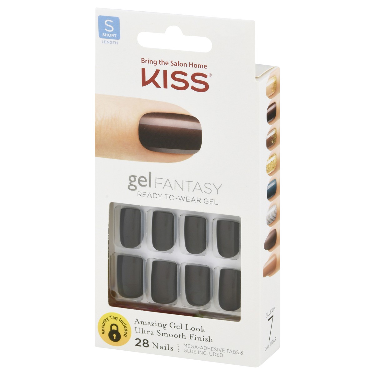 slide 8 of 11, Kiss Short Length Fantasy Collection Gel Nail Kit 1 ea, 1 ct