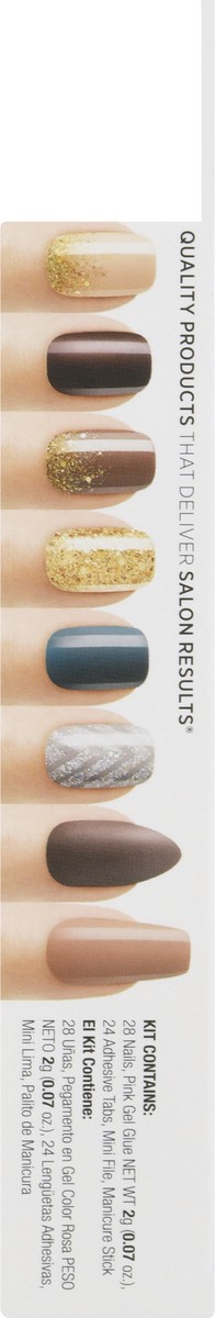 slide 3 of 11, Kiss Short Length Fantasy Collection Gel Nail Kit 1 ea, 1 ct