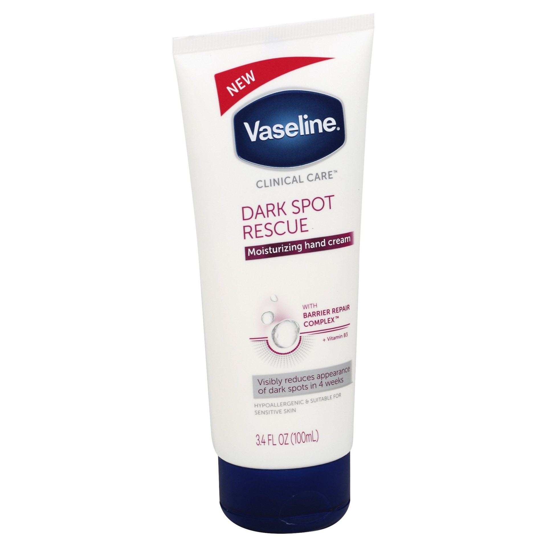 slide 1 of 1, Vaseline Clinical Care Dark Spot Rescue Hand Cream, 3.4 oz