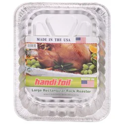 Handi-foil Handi Foil Eco-Foil Rack Roaster Large Rectangular Pan