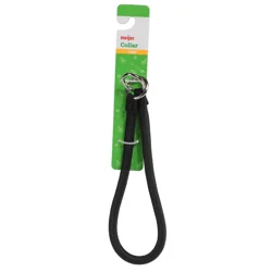 Meijer Soft Choke Collar, Black, Large