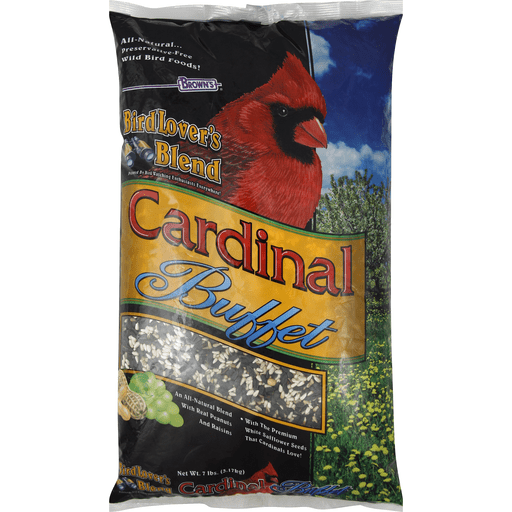 slide 2 of 2, Brown's Bird Lover's Blend Cardinal Buffet, 7 lb