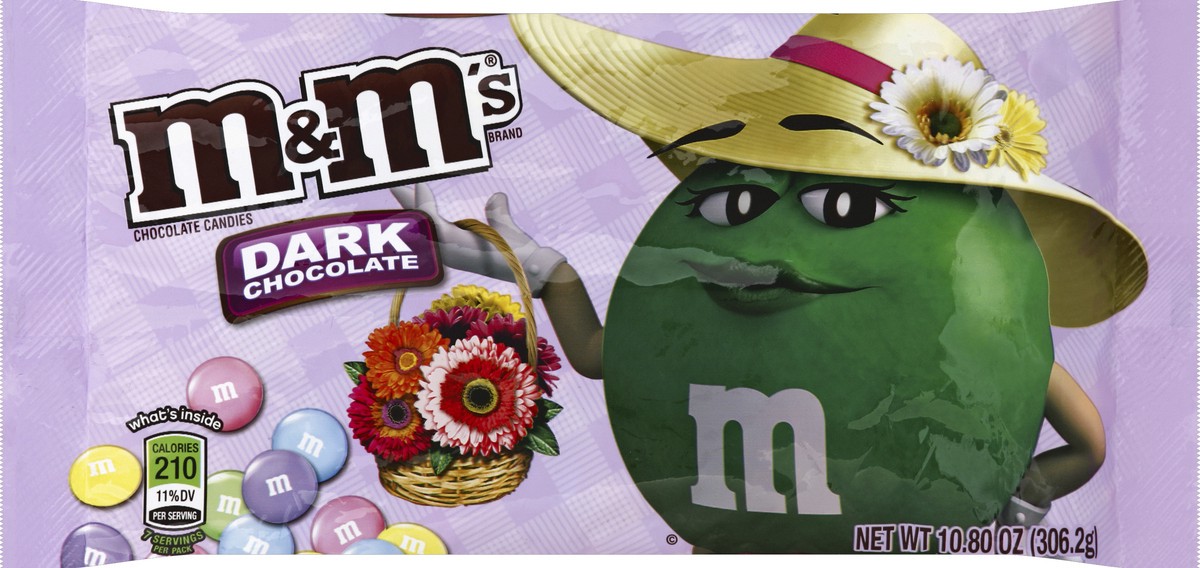 slide 5 of 6, M&M'S Easter Blend Dark Chocolate Candy 10.8-Ounce Bag, 10.8 oz