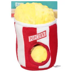 Zippy Paws Popcorn Bucket Burrow Dog Toy